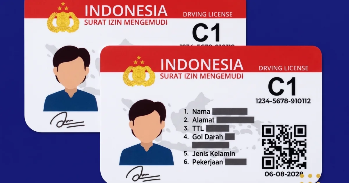 Perbedaan SIM C dan SIM C1, Wajib Tahu Sebelum Beli Motor